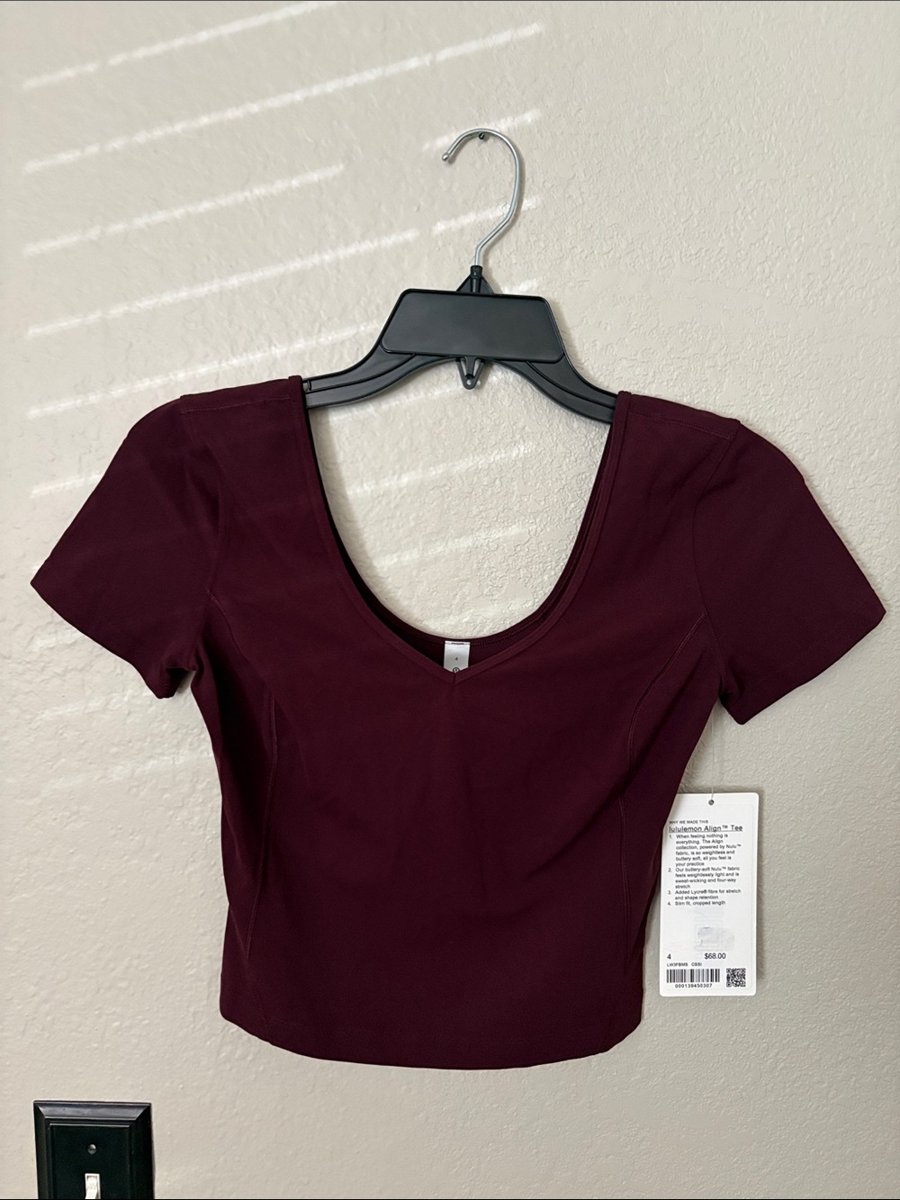 New Lululemon Align Tee - Picture 5 of 7